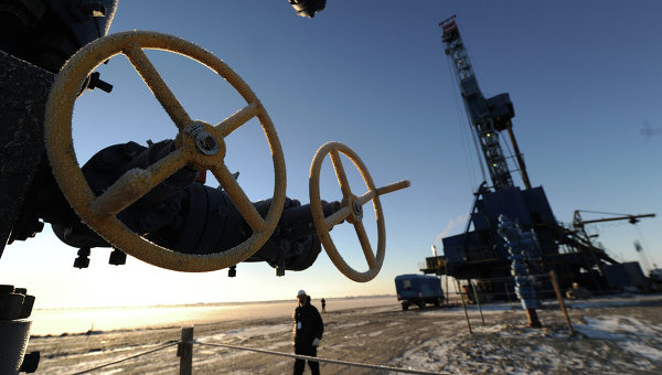 Газовая буровая установка Екатерина на Бованенковском месторождении